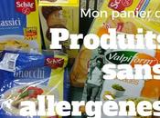 panier course SANS allergènes (sans PLV, arachide, fruits coques oeuf)
