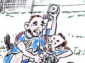 Caricature Benzema Valbuena