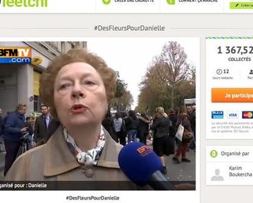 Lancement d’une cagnotte pour offrir des fleurs à Danielle