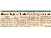 November 1994: Calloway dies