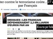 Chaque français finance banditisme fine terrorisme 36€/an