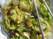 Poêlée Chou Chinois l’Asiatique Asian Chinese Cabbage