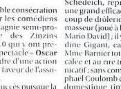 Derniere representation piece culte "oscar"