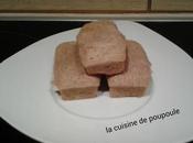 Financier chocolat lait sans gluten thermomix