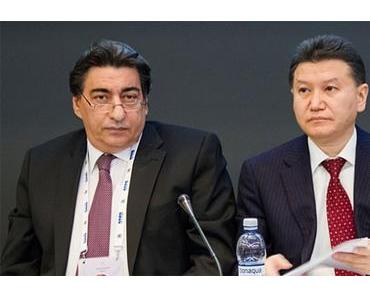 Ilyumzhinov transfère son pouvoir de président de la FIDE à Makropoulos