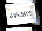 Vous devez vendre rêve l’émotion pour produit