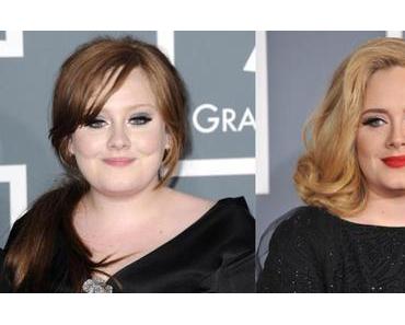 Avant-Après : Le régime végétarien d'Adele