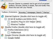 Supprimer barres d’outils avec Browser Cleaner