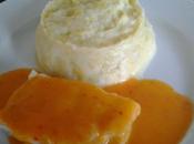 Cabillaud avec purée poireaux mozza sauce poivron thermomix sans