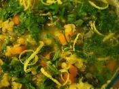 Soupe Détox Lentilles Corail Chou Kale