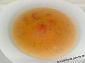 Soupe lentille corail chorizo thermomix sans