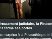PINACOTHEQUE PARIS Fermeture disparition