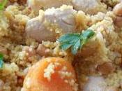 Couscous poulet abricots secs