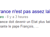 déclarations contrastées d’il Papa font marrer (elles emmerdent fachos)