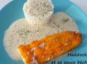 Haddock sauce béchamel fumet poisson