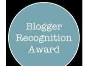 J'ai taguée: "Blogger Recognition Award"