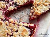 Tarte fruits rouges crumble