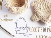 Cocotte crochet Couvre oeuf coquetier Poule Pâques