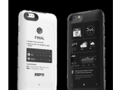 popSLATE coque iPhone avec écran e-ink l’arrière