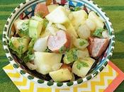 Salade courgettes saucisses francfort [#salade #legumes #piquenique #summer]