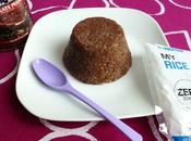 gâteau konjac chocolat cacahuète psyllium kcal (diététique, sans oeuf beurre sucre, riche fibres)