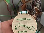 Dimanche Avril, j’étais départ marathon Paris