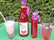 Sirop fraises maison