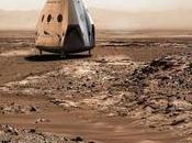 fragiles flammes martiennes Dragon SpaceX