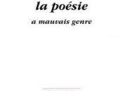 poésie mauvais genre, Jean-Michel Maulpoix
