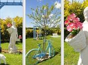 Printemps dans jardin