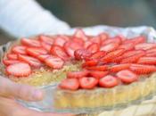 Tarte fraises rhubarbe crème d’amande #FraîchAttitude