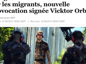 Hongrie, Orban appelle meurtre migrants
