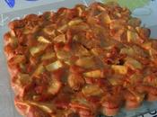 Gâteau Pommes Crème marron