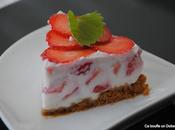 Recette Dessert Léger rapide, Comme Cheesecake fraise ultra