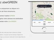 UberGREEN, véhicules électriques hybrides Paris
