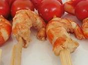 Brochettes queues crevettes marinées [#seafood #apéro #brochettes]