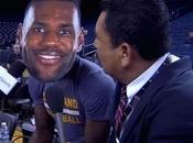 Quand LeBron James harcelé pire journaliste sportif