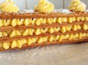 Mille-feuille citron gingembre
