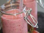 Milk-shake fraise framboise