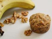 Muffins banane noix sans gluten vegan