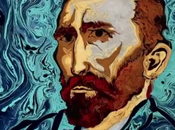 Nuit étoilée Gogh peinture l’eau