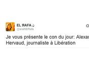 tweet retiré d'un journaliste Libé