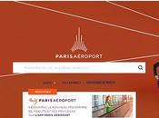 erreurs webdesign site officiel l’Aéroport Paris