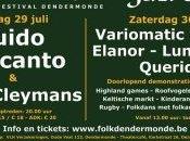 M'Eire Morough Folkfestival grasplein stedelijk zwembad Olympos Dendermonde, juillet 2016