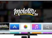 Molotov, l’app changer votre vision télévision arrive l'Apple