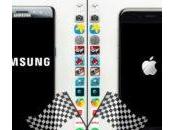 iPhone Galaxy Note quel plus rapide