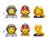 nouveaux Emoji métiers vont arriver
