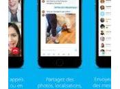 Skype nouvelle barre d’état, notifications améliorées iPhone iPad