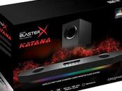 Barre gaming Sound BlasterX Katana