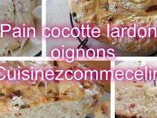pain cocotte lardons oignons